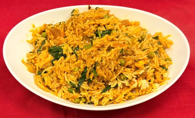 Shrimp Biriyani.