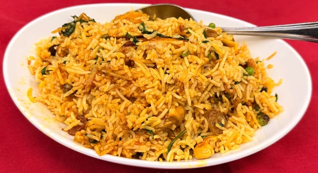 Chicken Biriyani.