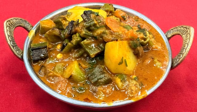 Aloo Bhindi Masala.