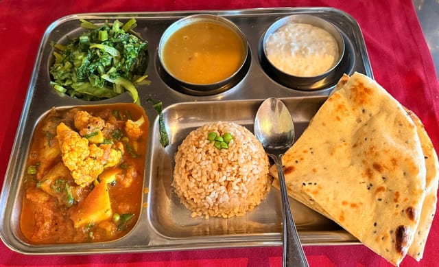 Veggie Thali.