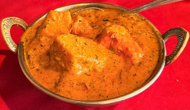 Salmon Roasted Pumpkin Curry.