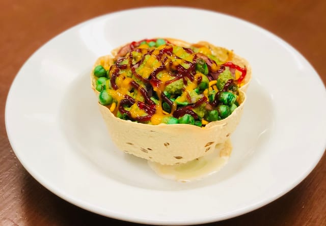 Samosa Chaat.