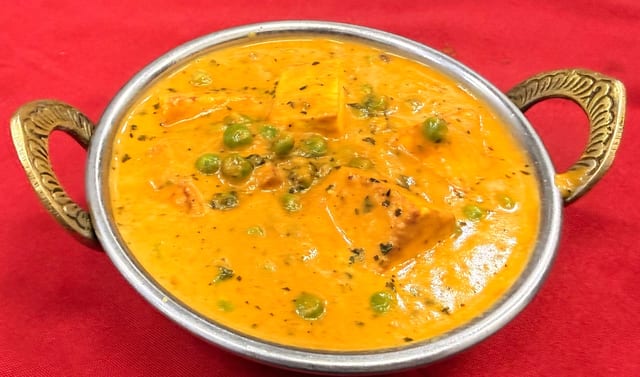 Matar Paneer.
