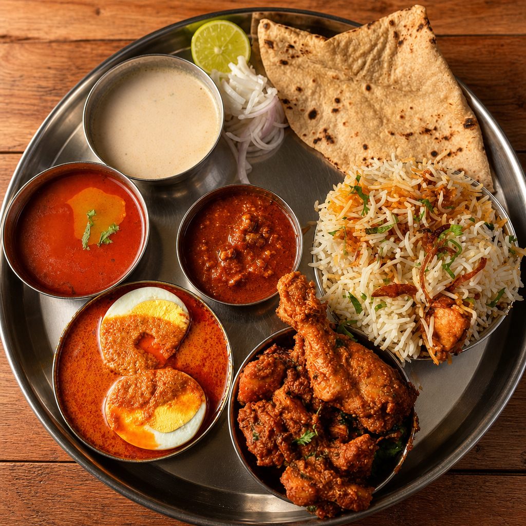 Non Veggie Thali.