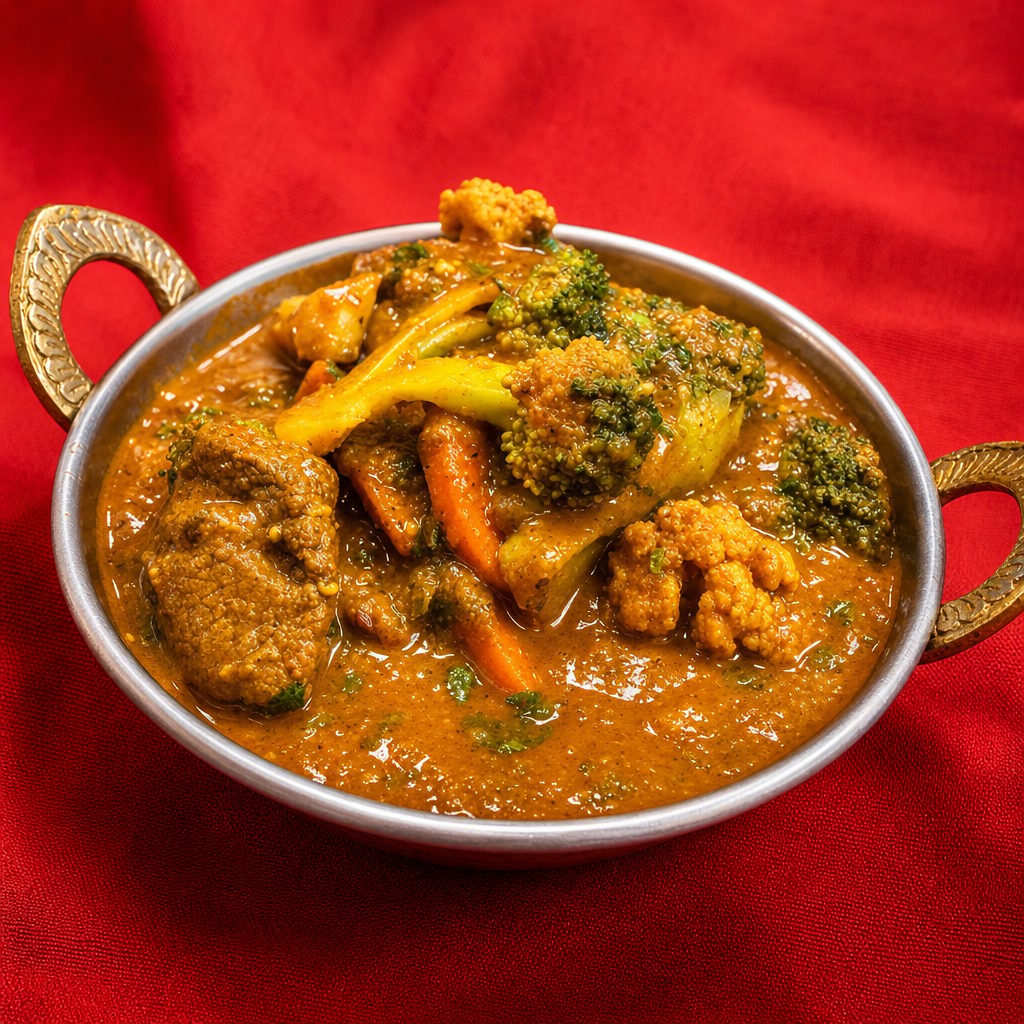 Lamb Vegetable Curry.