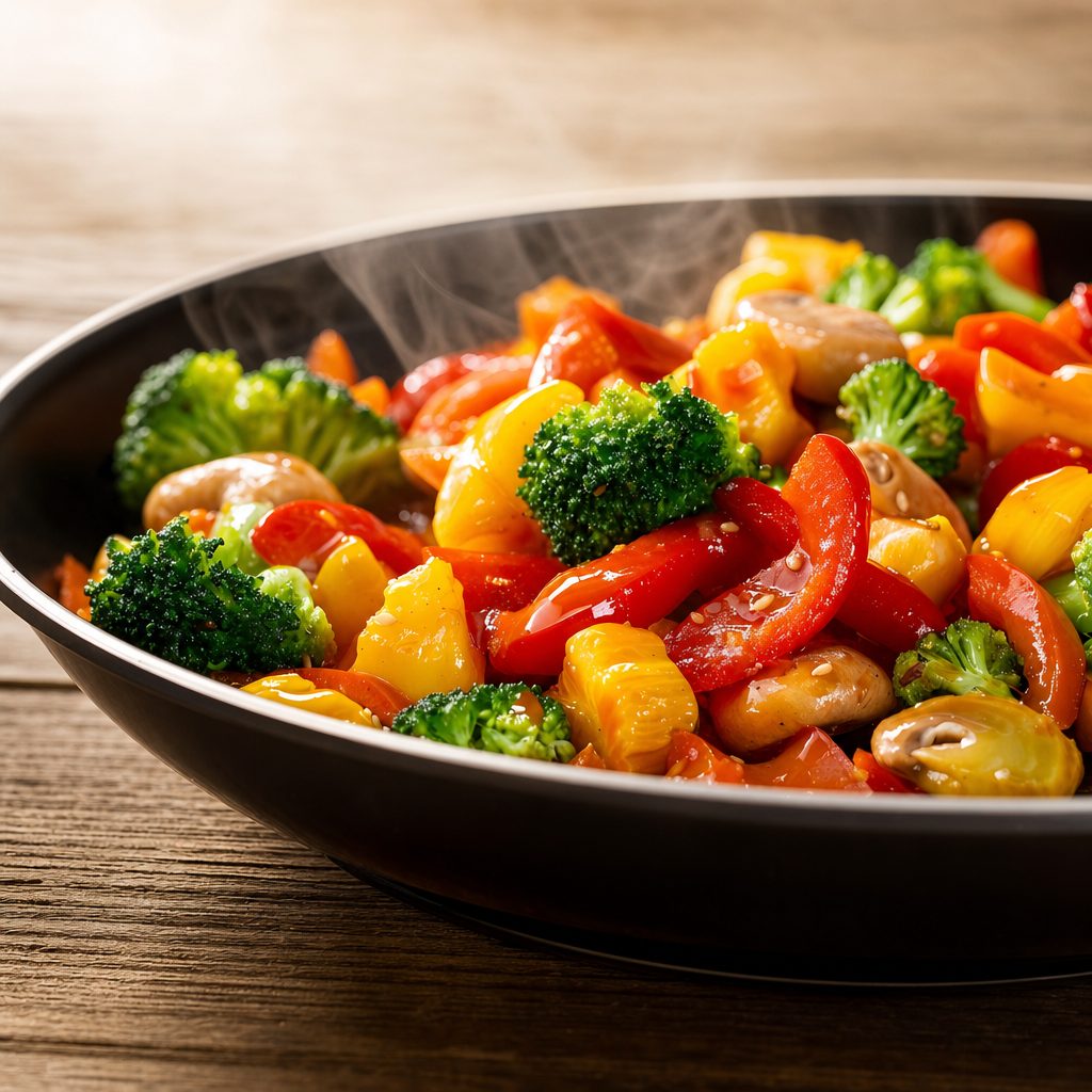 Sautéed Vegetables.
