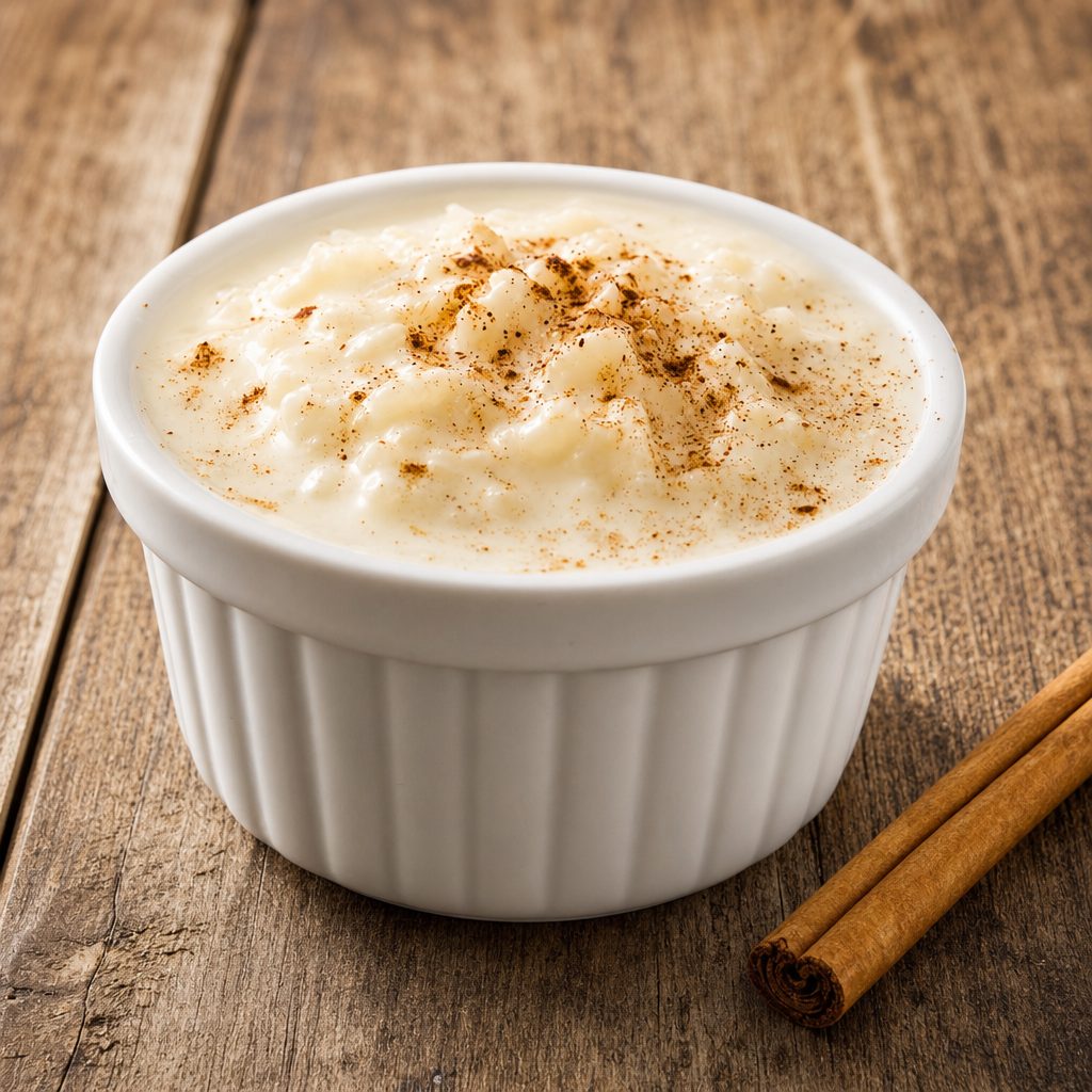 Rice pudding.