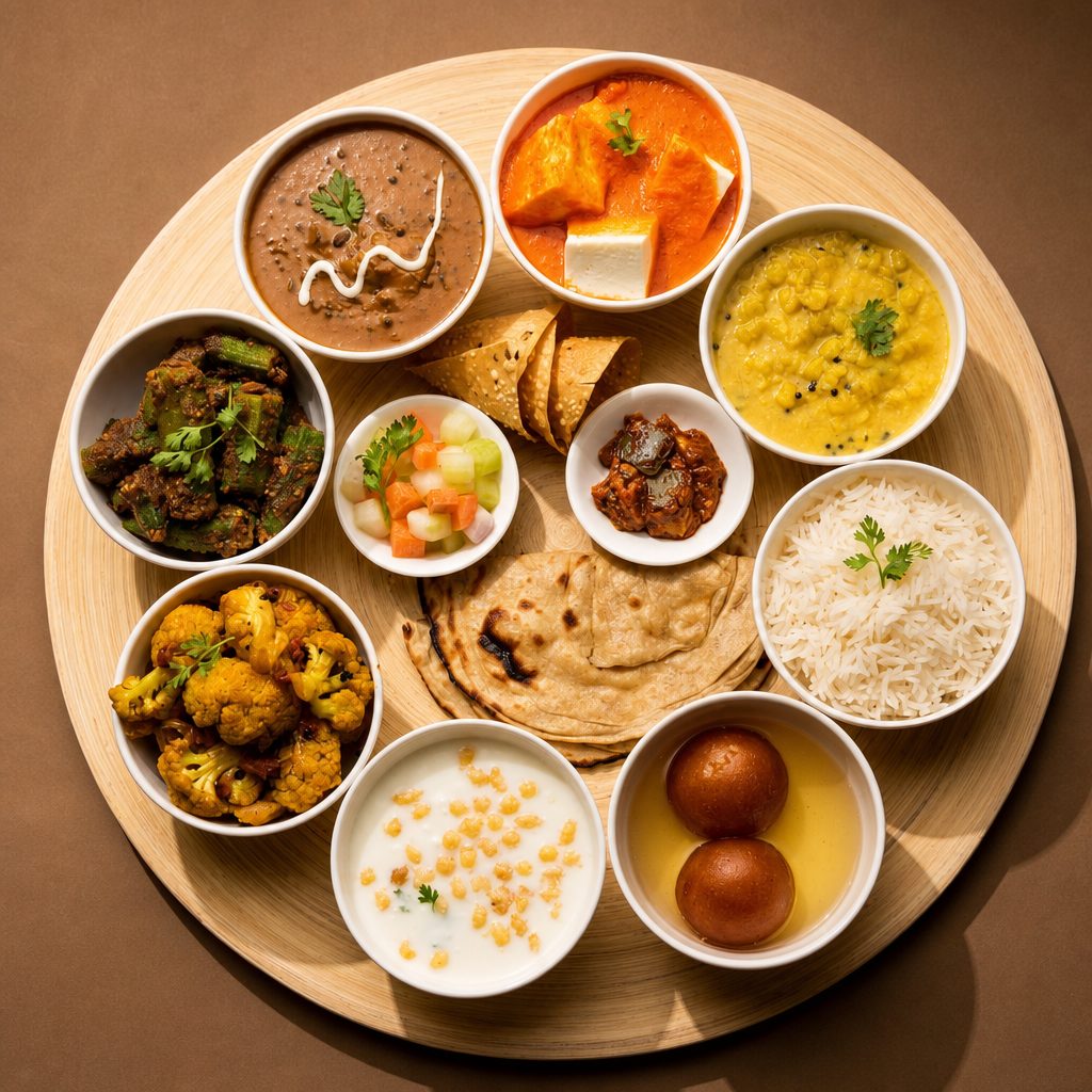 Veggie Thali.