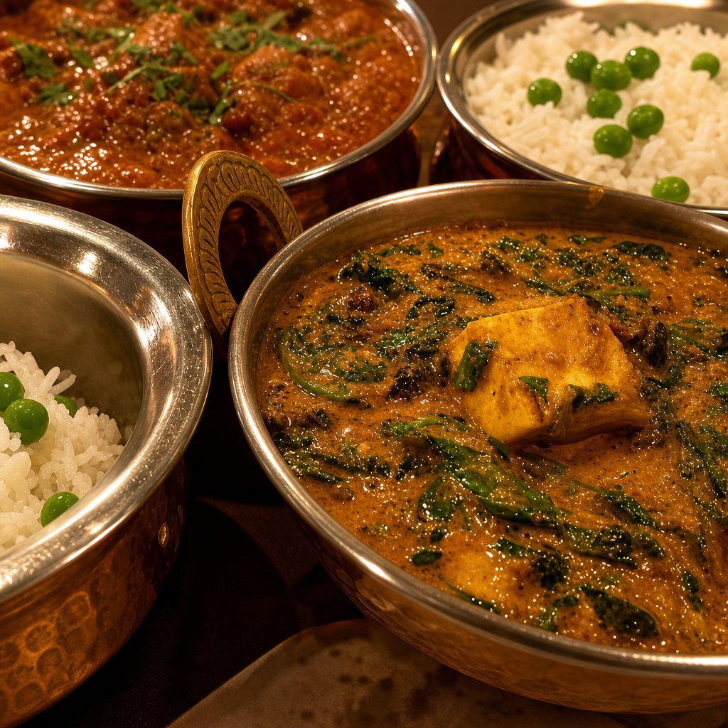 Saag Paneer.