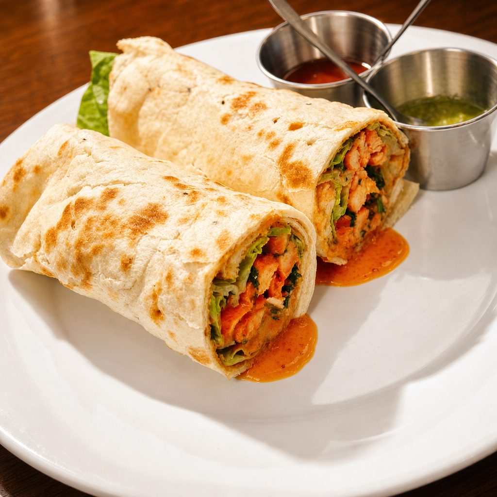 Chicken Tandoori Wrap.