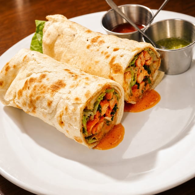 Chicken Tandoori Wrap.