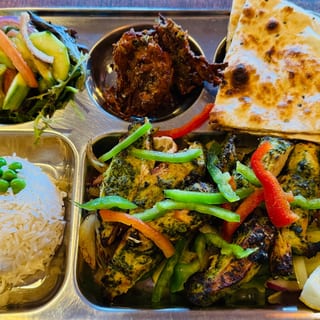 Green Chicken Boti