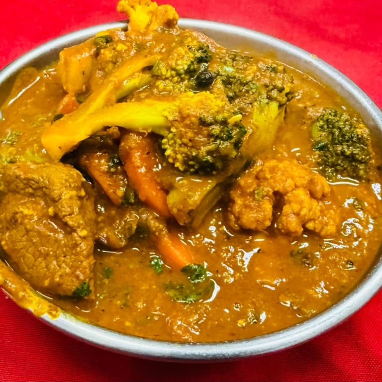 Delicious Vegetable Curry Awaits