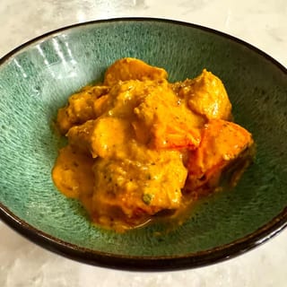 Salmon Roasted Pumpkin Curry